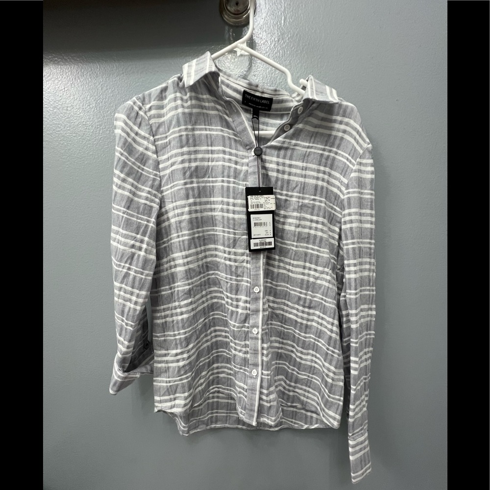 NWT the fifth label button Down Shirt size small